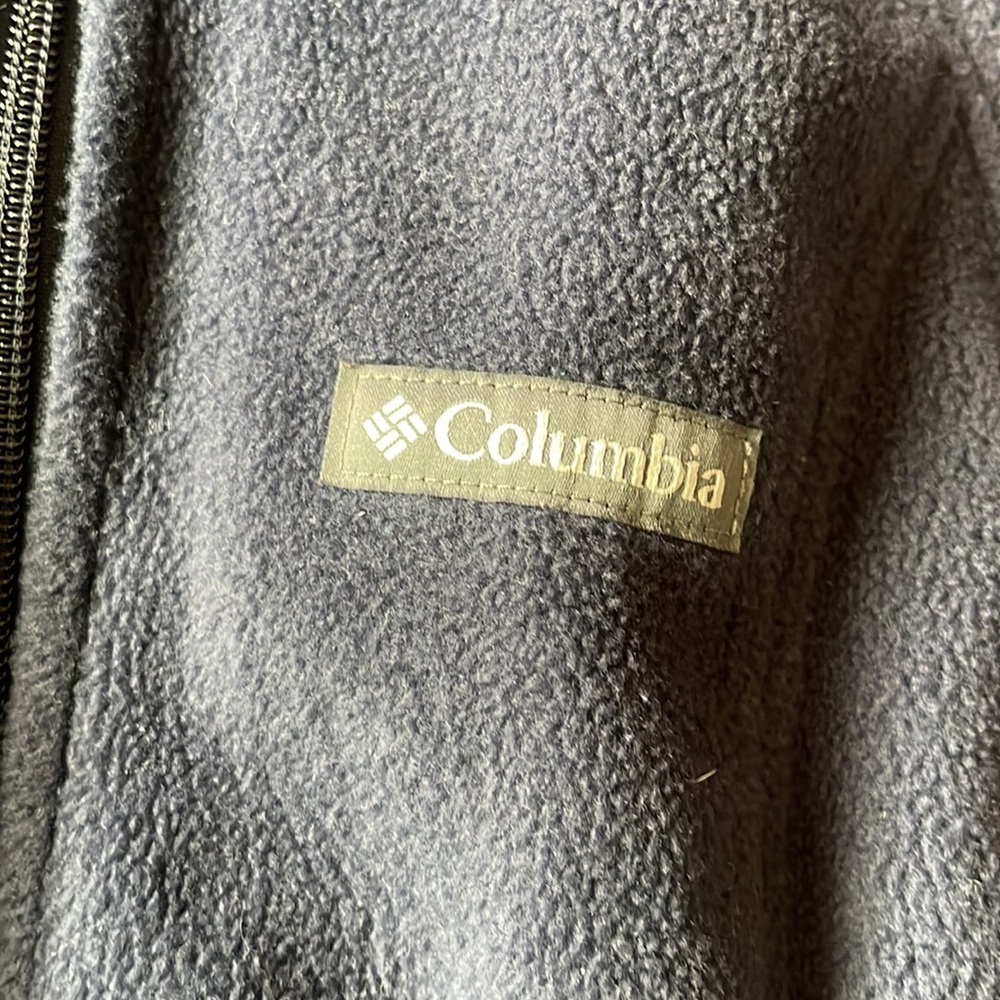 Dark blue Columbia fleece - Picture 2 of 6